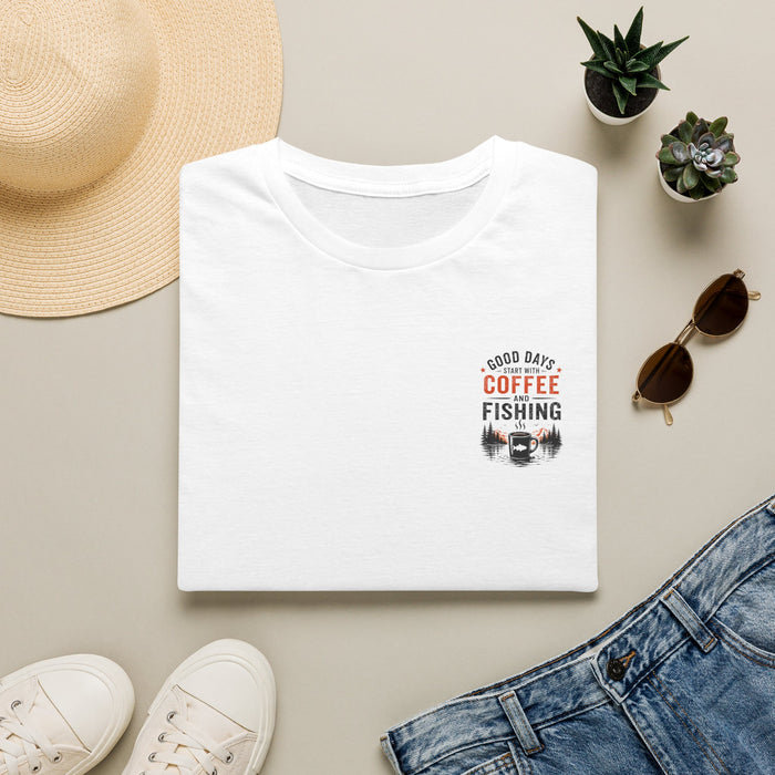 Coffee and Fishing Shirt – Good Days Graphic Tee