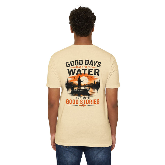 Good Days Start on the Water Shirt – Fishing Tee
