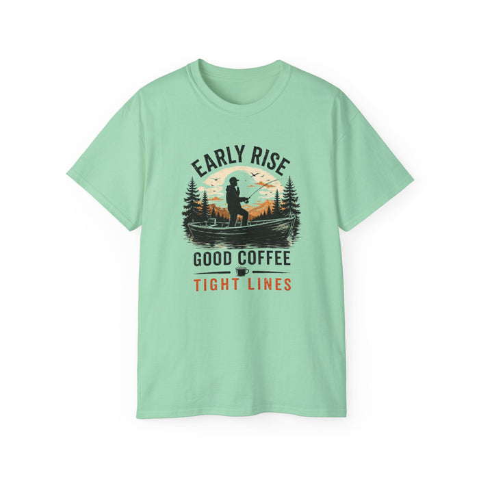 Early Rise Fishing Shirt – Good Coffee & Tight Lines