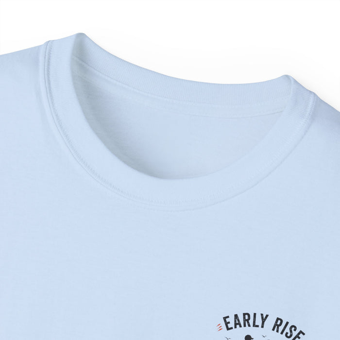 Early Rise Fishing Shirt – Good Fish Good Life Tee