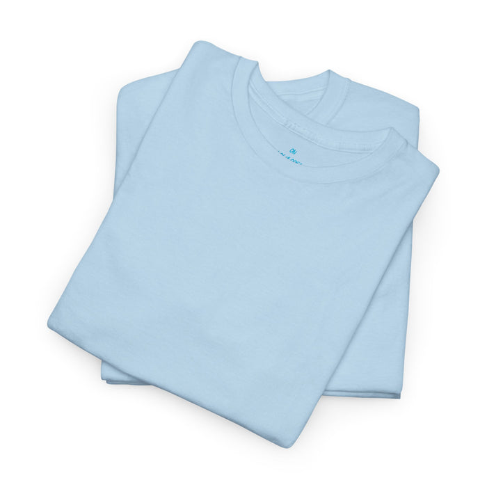 T-Shirt — "On [Your Lake] Time" Personalized Sunset Shell Cracker (Back Design)