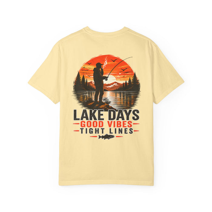 Lake Days Fishing Shirt – Good Vibes & Tight Lines