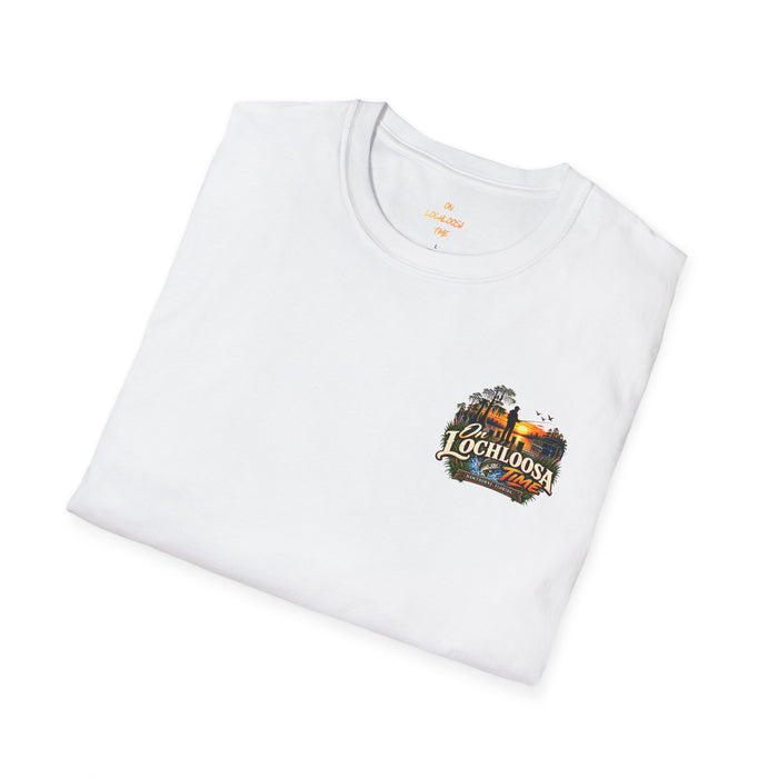 On Lochloosa Time T-Shirt — Fishing Lake Sunset Graphic Tee