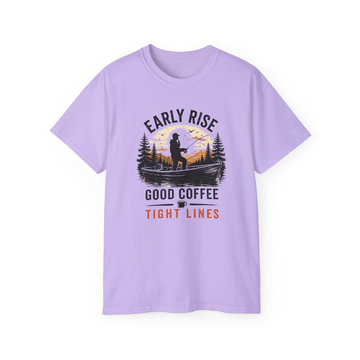 Early Rise Fishing Shirt – Good Coffee & Tight Lines