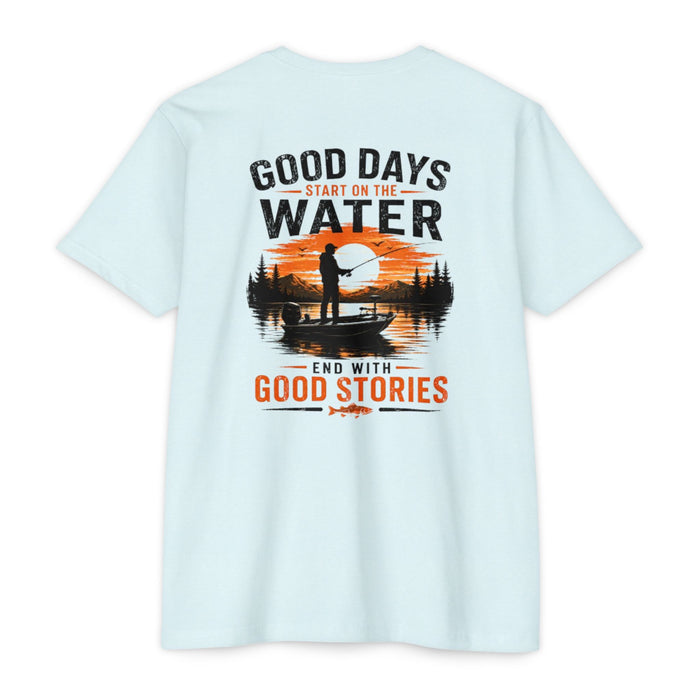 Good Days Start on the Water Shirt – Fishing Tee
