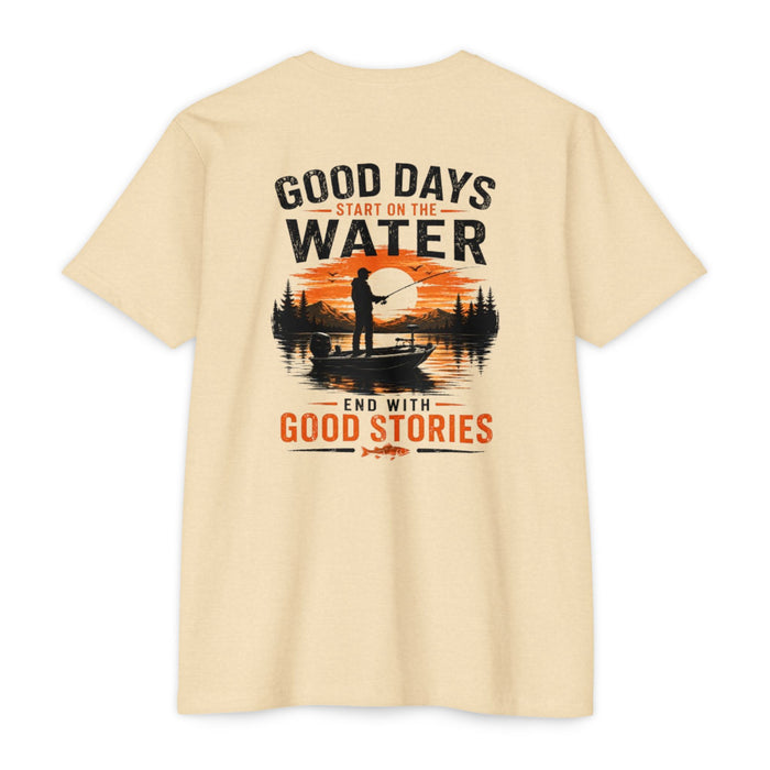 Good Days Start on the Water Shirt – Fishing Tee