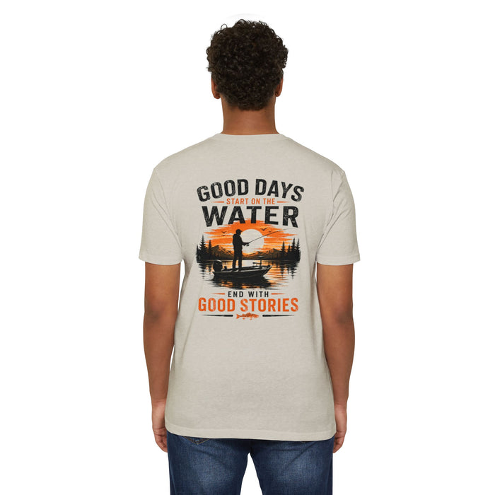 Good Days Start on the Water Shirt – Fishing Tee