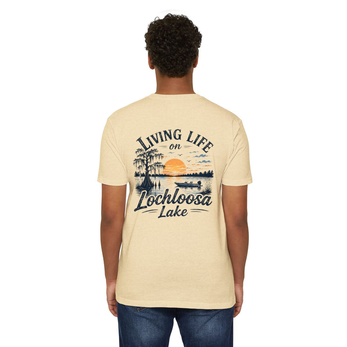Lochloosa Lake Shirt – Living Life Sunset Vintage Tee