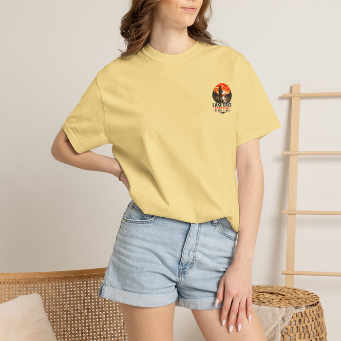 Lake Days Fishing Shirt – Good Vibes & Tight Lines