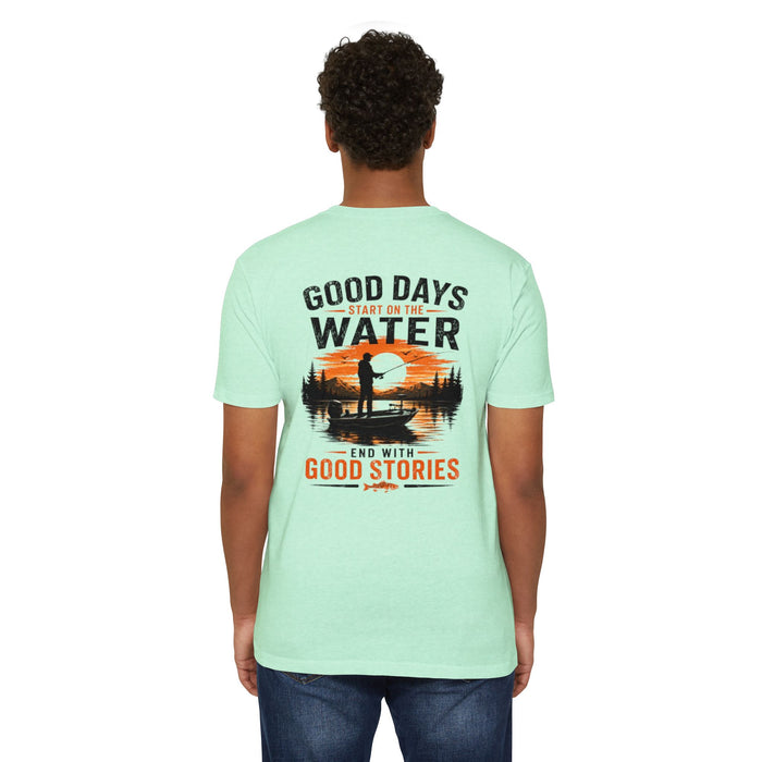 Good Days Start on the Water Shirt – Fishing Tee