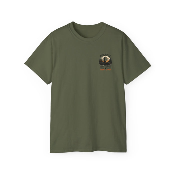 Early Rise Fishing Shirt – Good Coffee & Tight Lines