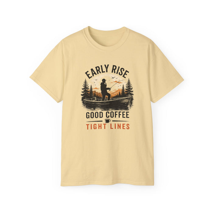 Early Rise Fishing Shirt – Good Coffee & Tight Lines
