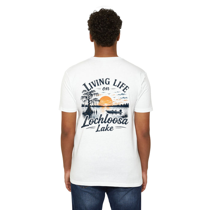 Lochloosa Lake Shirt – Living Life Sunset Vintage Tee