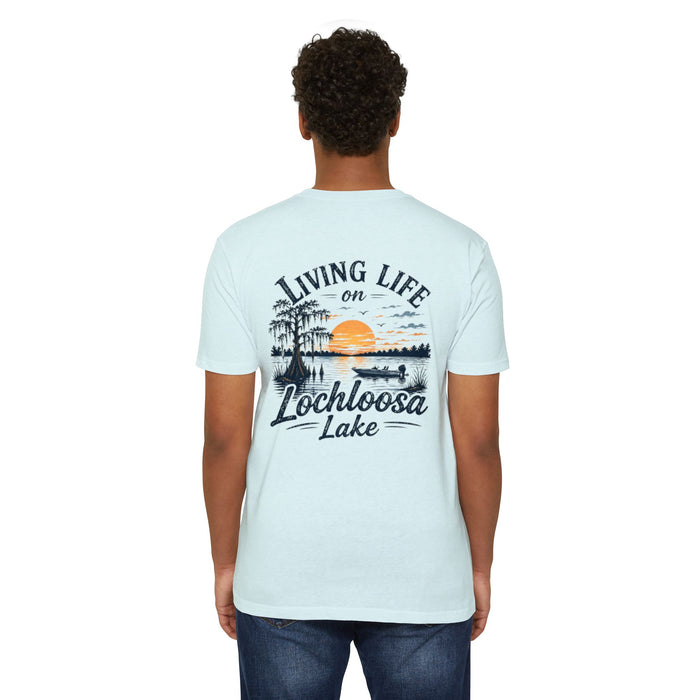 Lochloosa Lake Shirt – Living Life Sunset Vintage Tee
