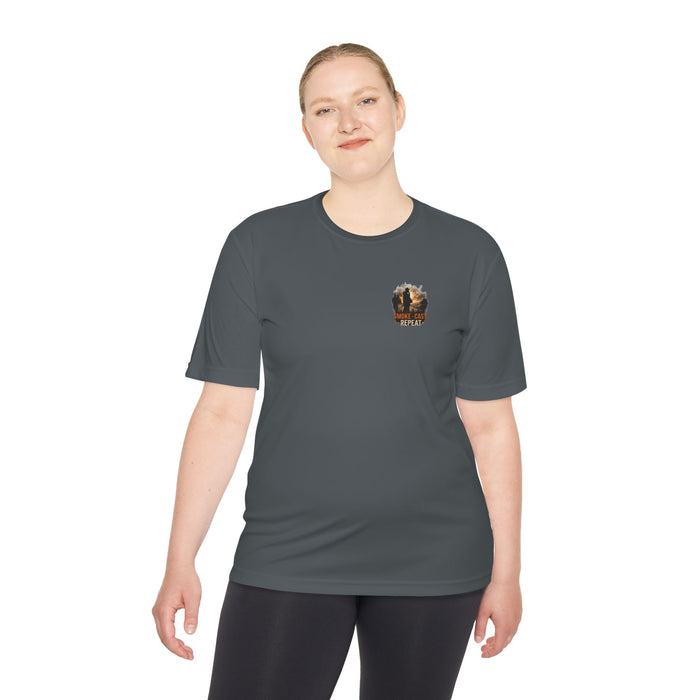 Smoke Cast Repeat Shirt – Fishing Angler Graphic Tee