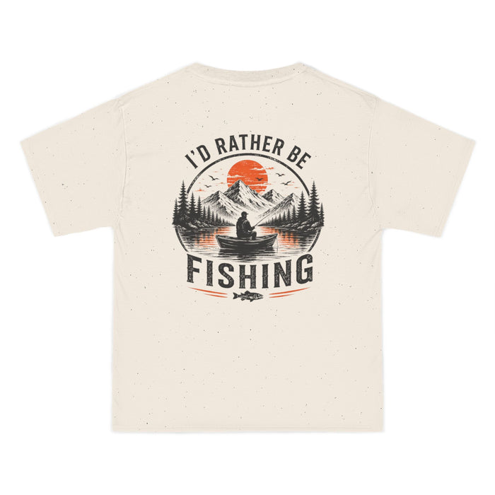 I'd Rather Be Fishing Shirt – Retro Fishing Graphic Tee