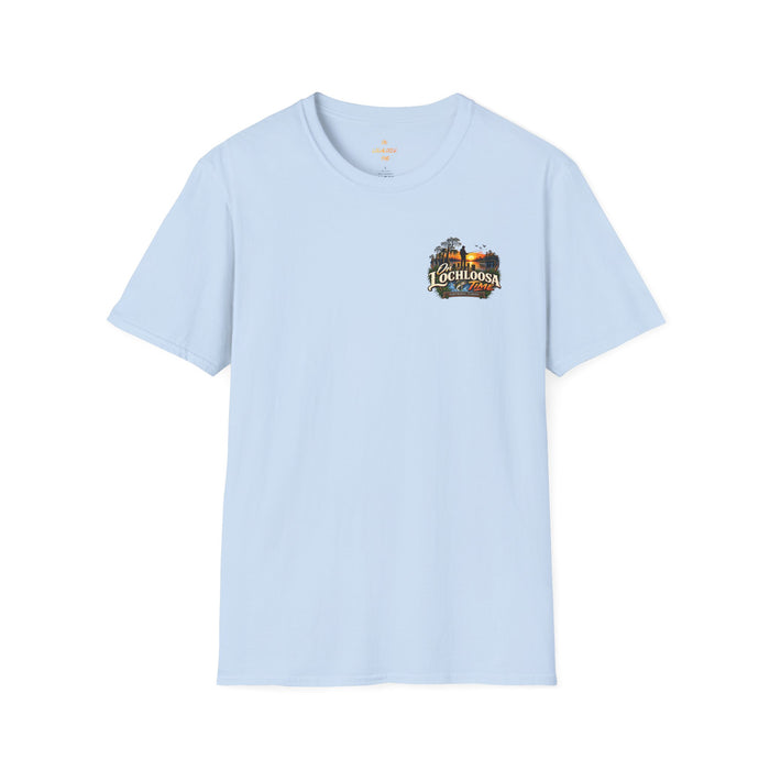 On Lochloosa Time T-Shirt — Fishing Lake Sunset Graphic Tee