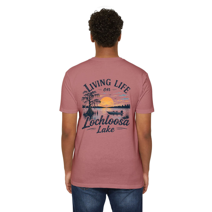 Lochloosa Lake Shirt – Living Life Sunset Vintage Tee