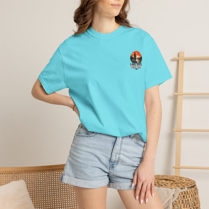 Lake Days Fishing Shirt – Good Vibes & Tight Lines