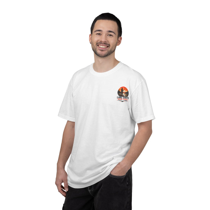 Lake Days Fishing Shirt – Good Vibes & Tight Lines