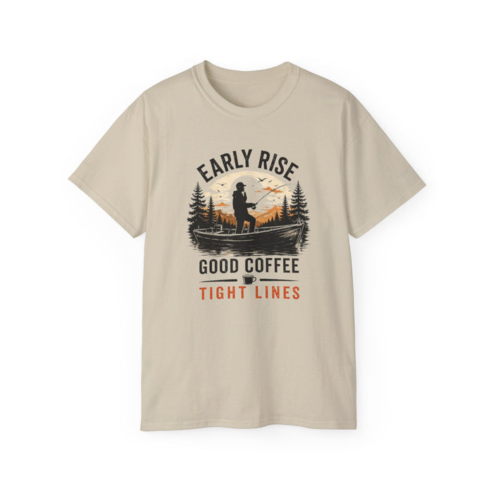 Early Rise Fishing Shirt – Good Coffee & Tight Lines