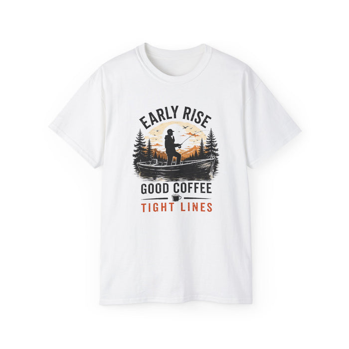 Early Rise Fishing Shirt – Good Coffee & Tight Lines