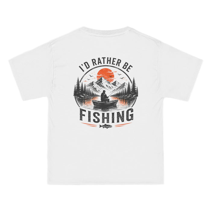 I'd Rather Be Fishing Shirt – Retro Fishing Graphic Tee