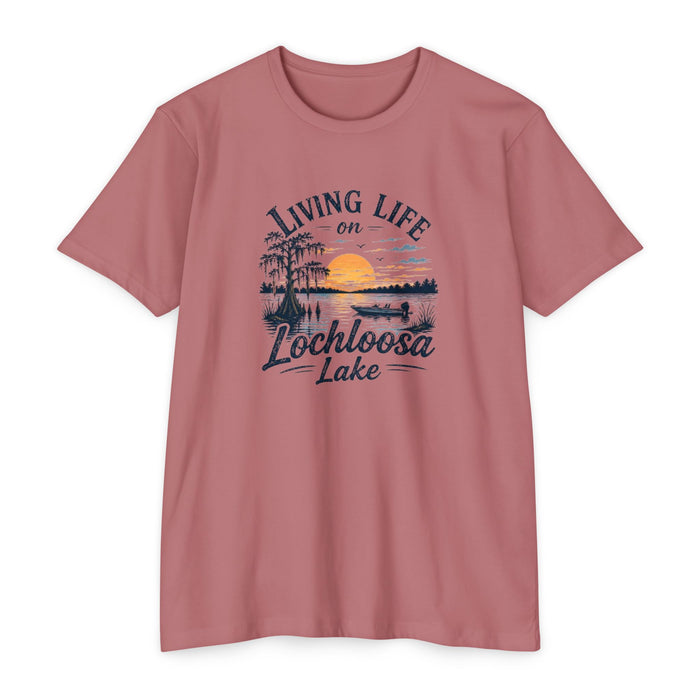 Lochloosa Lake Shirt – Living Life Sunset Vintage Tee