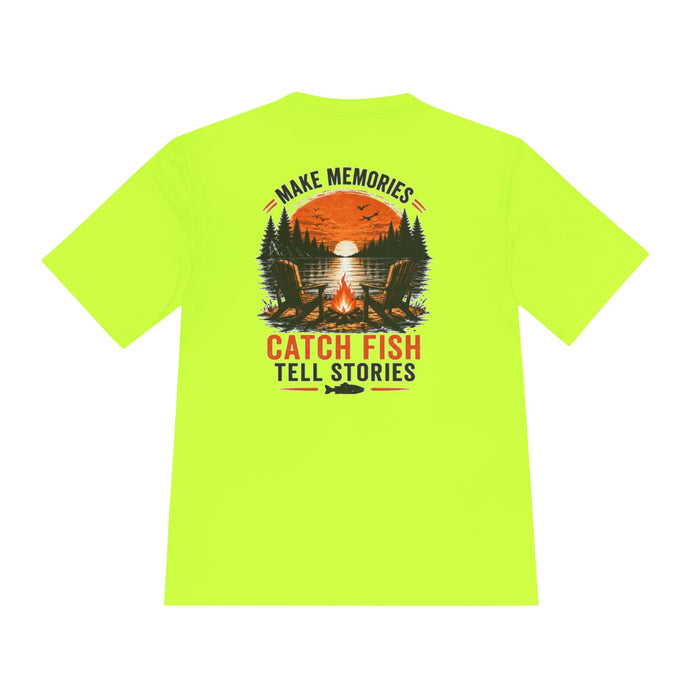Fishing Camping Shirt – Catch Fish & Tell Stories Tee