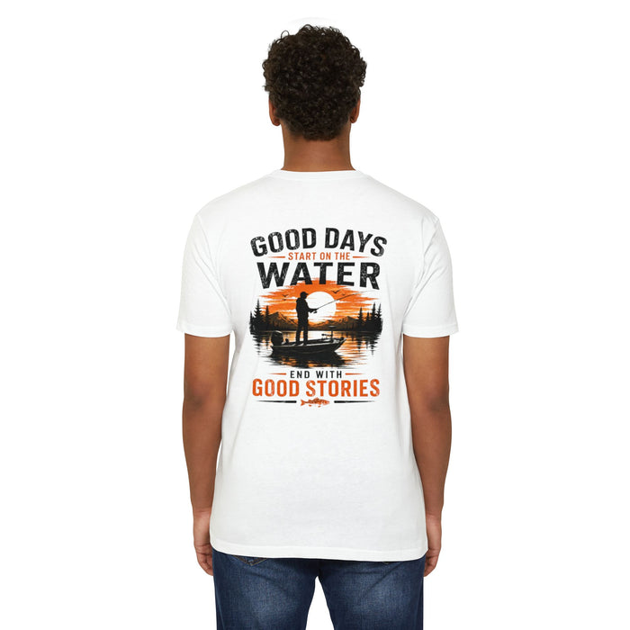 Good Days Start on the Water Shirt – Fishing Tee