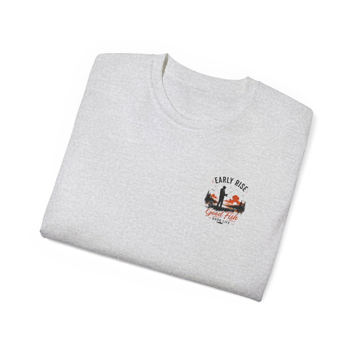 Early Rise Fishing Shirt – Good Fish Good Life Tee