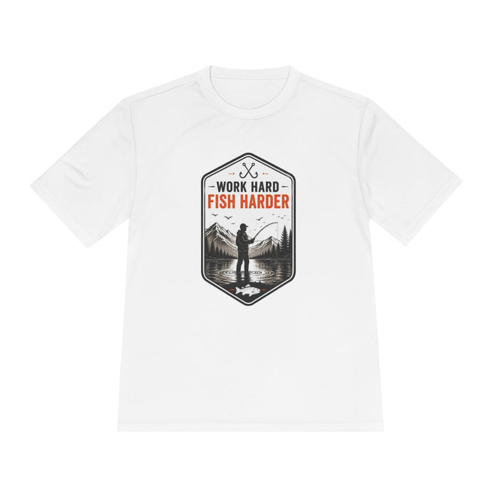 Work Hard Fish Harder Shirt – Fishing Performance Tee