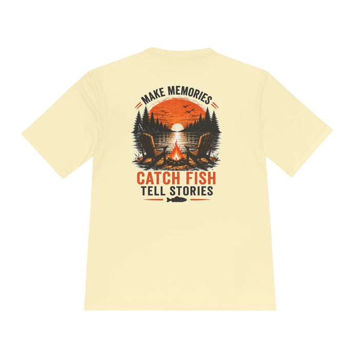 Fishing Camping Shirt – Catch Fish & Tell Stories Tee