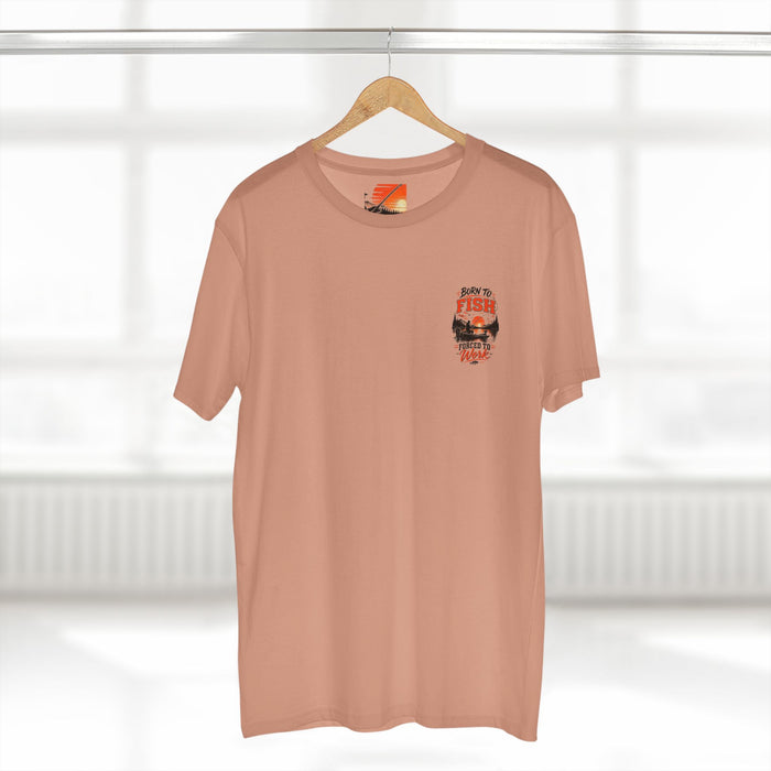 Born to Fish Shirt – Forced to Work Fishing Tee