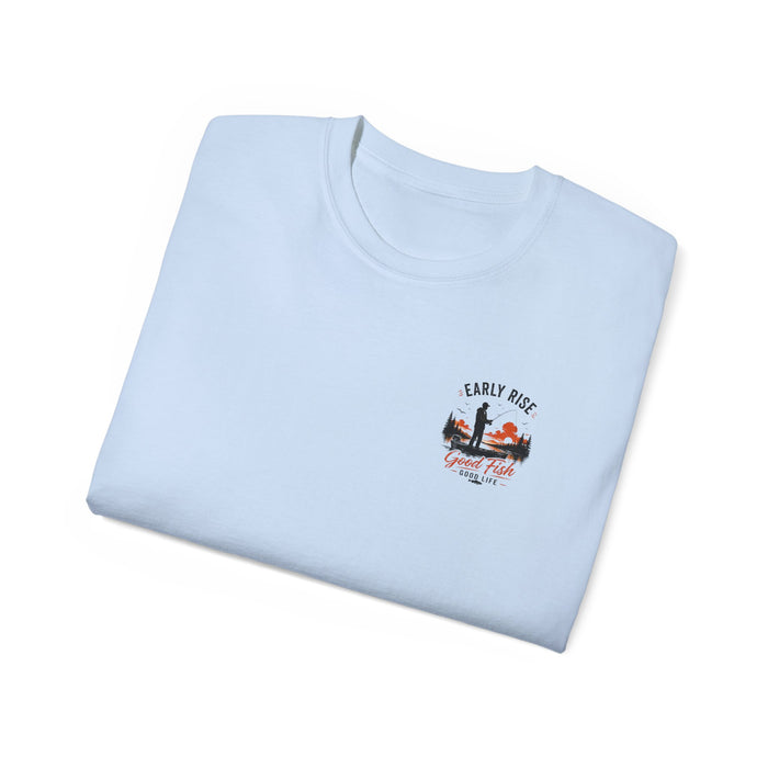 Early Rise Fishing Shirt – Good Fish Good Life Tee