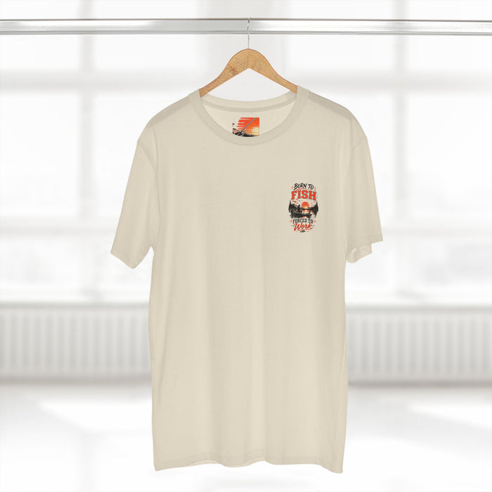 Born to Fish Shirt – Forced to Work Fishing Tee