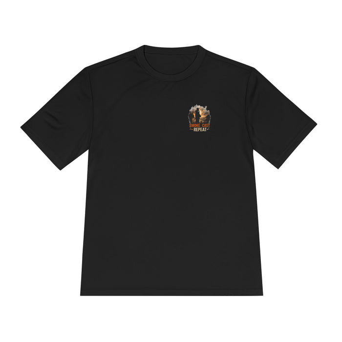 Smoke Cast Repeat Shirt – Fishing Angler Graphic Tee