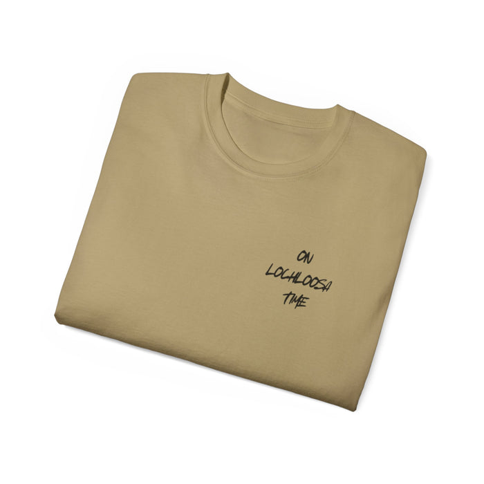 Lochloosa Lake Shirt – On Lake Time Script Tee