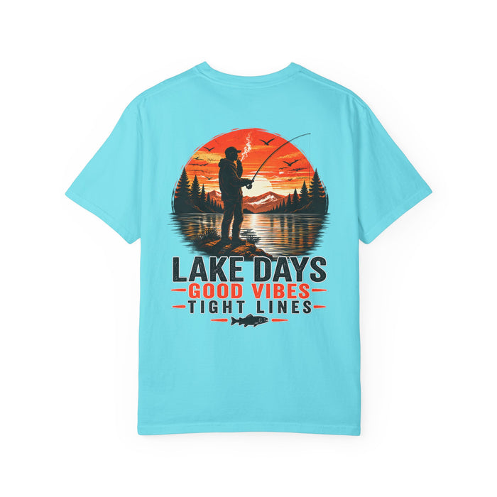 Lake Days Fishing Shirt – Good Vibes & Tight Lines