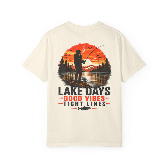 Lake Days Fishing Shirt – Good Vibes & Tight Lines
