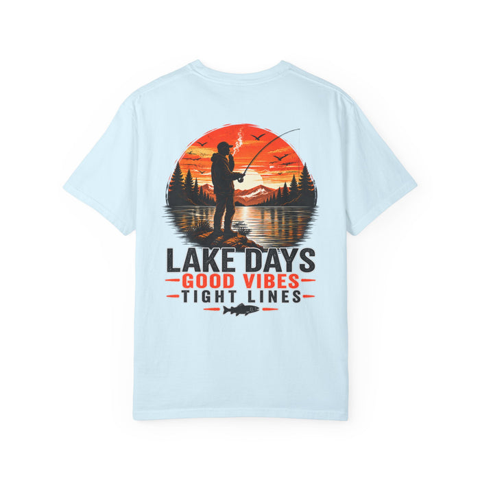 Lake Days Fishing Shirt – Good Vibes & Tight Lines