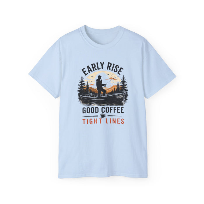 Early Rise Fishing Shirt – Good Coffee & Tight Lines