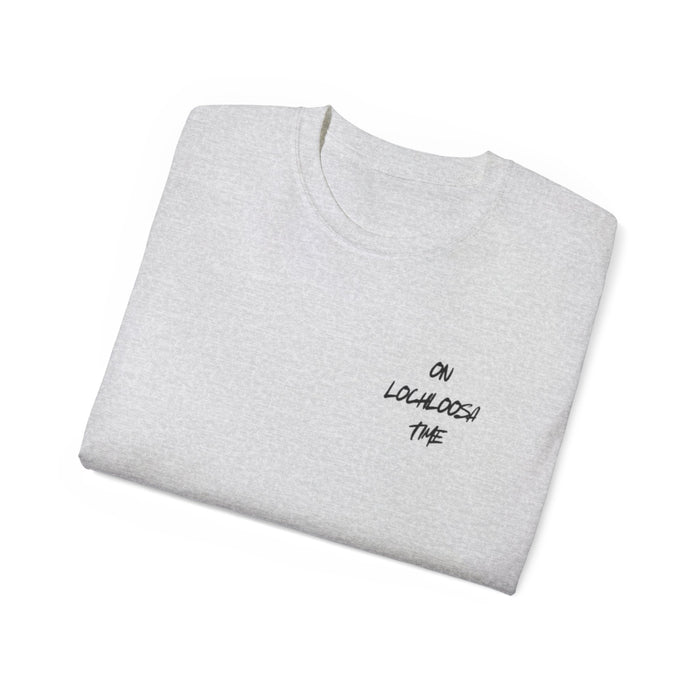 Lochloosa Lake Shirt – On Lake Time Script Tee