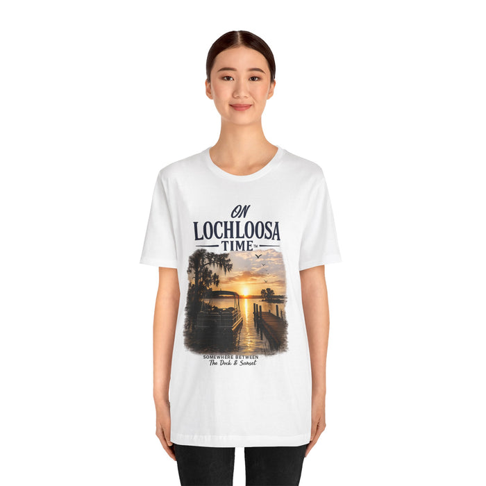 Lochloosa Sunset Shirt – On Lochloosa Time Tee